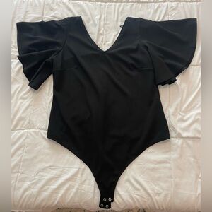 Express Flutter sleeve body suit